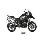 Mivv Slip-On Speed edge St. Steel con tapa carbono BMW R 1250 GS / Adventure 2019-23