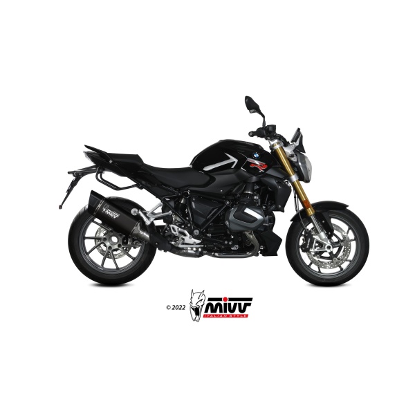 Mivv Slip-On SR-1 Black Titanium BMW R 1250 R / RS 2021-24