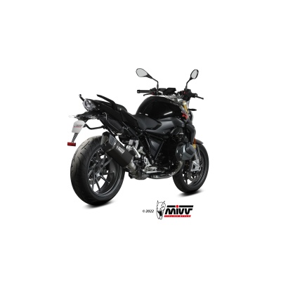Mivv Slip-On SR-1 Black Titanium BMW R 1250 R / RS 2021-24