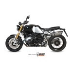 Mivv Slip-On Suono St. Steel con tapa carbono BMW R Nine T 2014-23