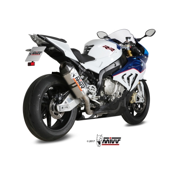 Mivv Full system 4x2x1 Speed edge St. Steel con tapa carbono BMW S 1000 RR 2015-16