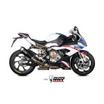 Mivv Slip-On Delta Race carbono BMW S 1000 RR 2019-24