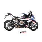 Mivv Slip-On Mk3 carbono BMW S 1000 RR 2019-24