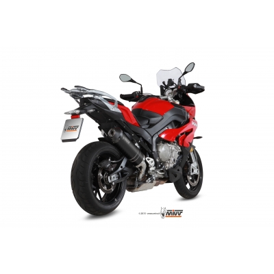 Mivv Slip-On Oval carbono con tapa carbono BMW S 1000 XR 2015-19
