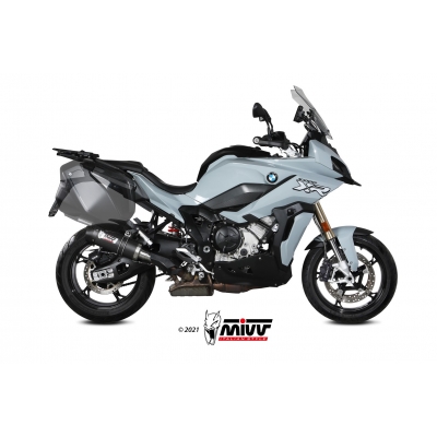 Mivv Slip-On Oval carbono con tapa carbono BMW S 1000 XR 2020-24