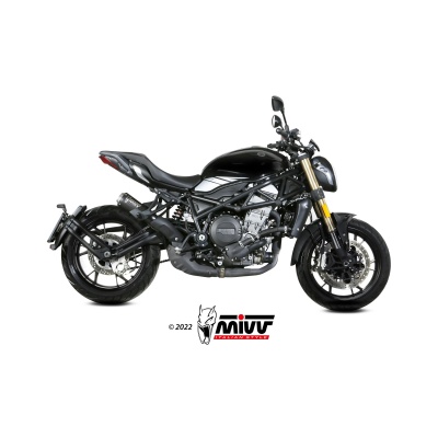 Mivv Slip-On X-M1 Black Benelli 752 S 2019-24