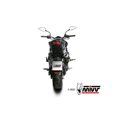 Mivv Slip-On X-M1 Black Benelli 752 S 2019-24