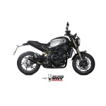 Mivv Slip-On X-M1 Black Benelli Leoncino 800 2022-24