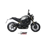 Mivv Slip-On Mk3 Black Benelli Leoncino 800 2022-24