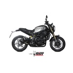 Mivv Slip-On Mk3 carbono Benelli Leoncino 800 2022-24