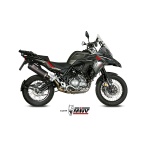 Mivv Slip-On Oval carbono con tapa carbono Benelli TRK 502 X 2018-24