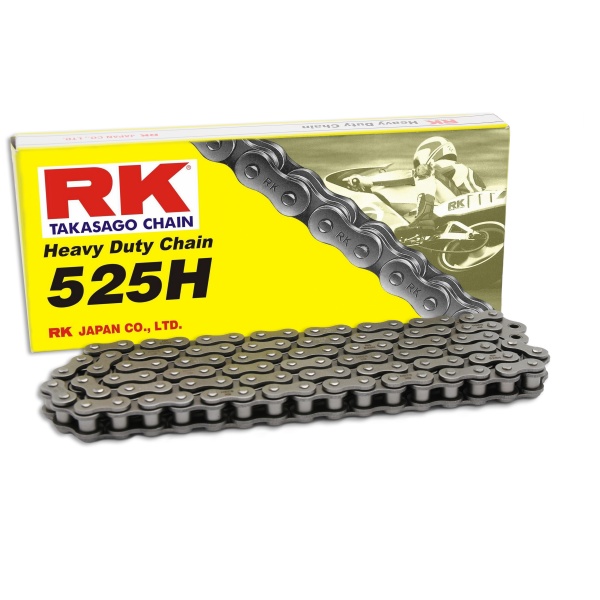 RK Cadena 520H con 114 Eslabones Enganche Clip Rápido