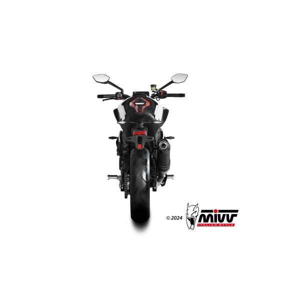 Mivv Slip-On GP Carbono con tapa de carbono CF Moto 450NK 2022-25