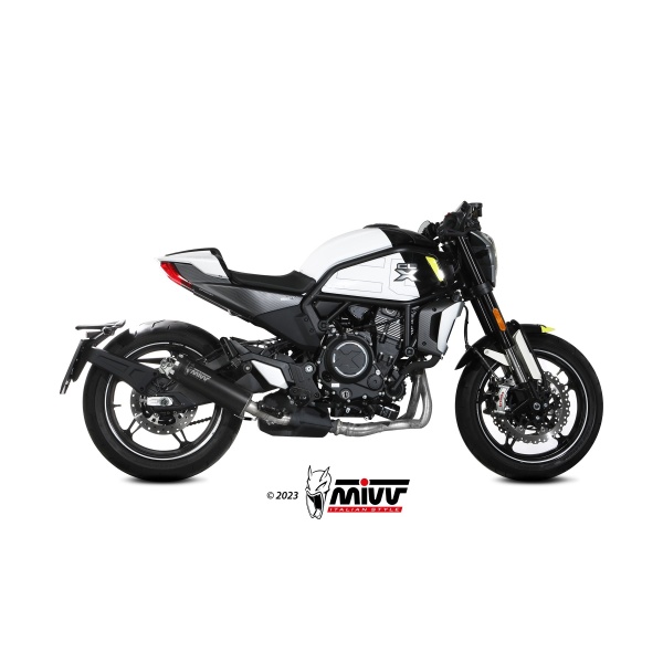 Mivv Slip-On HR-1 Black CF Moto 700 CL-X 2023-25