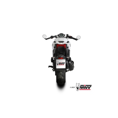 Mivv Slip-On HR-1 Black CF Moto 700 CL-X 2023-25