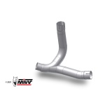 Mivv Tubo no kat (compatible con Silencioso Mivv y Original) Ducati Monster 2021-24