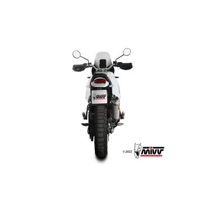 Mivv Slip-On Dakar Titanium Ducati Desert X 2022-24