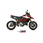 Mivv 2 Slip-On Mk3 carbono Ducati Hypermotard 950 / SP / RVE 2021-24