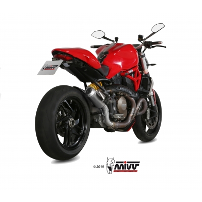 Mivv Slip-On Mk3 St. Steel Ducati Monster 821 2014-17 / Monster 1200 / S 2014-16
