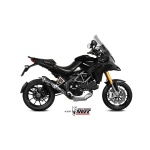 Mivv Slip-On Delta Race black Ducati Multistrada 1200 2010-14