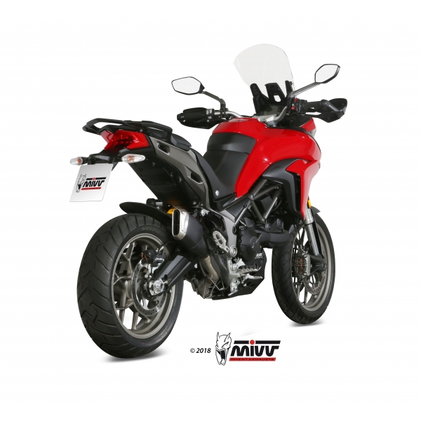 Mivv Tubo no kat (compatible con Silencioso Mivv y Original) Ducati Multistrada 950 / S 2017-21