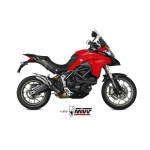 Mivv Slip-On Double Gun St. Steel Ducati Multistrada 950/S 2017-21 / Multistrada 1200 Enduro 2016-18