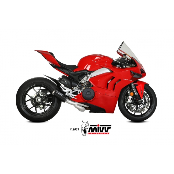 Mivv Full system 2x1 MK3 carbono Ducati Streetfighter V4 2020-22 / Panigale V4 2018-22