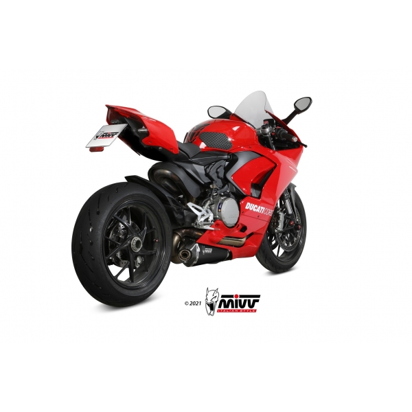 Mivv Slip-On Delta Race black Ducati Panigale V2 2020-24