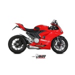 Mivv Slip-On Delta Race St. Steel Ducati Panigale V2 2020-24