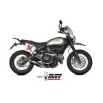 Mivv Slip-On GP Pro carbono Ducati Scrambler 800 2015-20