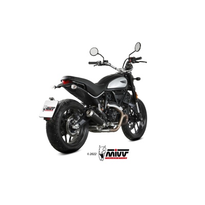 Mivv Slip-On X-M1 black Ducati Scrambler 800 Icon / Icon Dark 2021-22