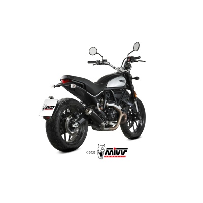 Mivv Slip-On X-M1 black Ducati Scrambler 800 Icon / Icon Dark 2021-22