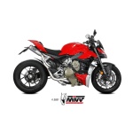 Mivv Full system 2x2 X-M1 titan Ducati Streetfighter V4 2020-22