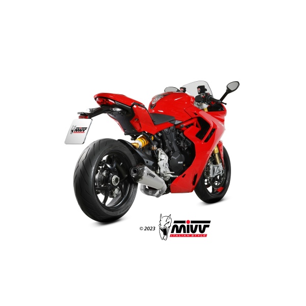 Mivv Slip-On Delta Race St. Steel Ducati Supersport  950 / S 2021-24