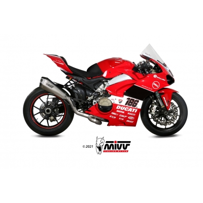 Mivv Full system 2x1 Delta Race Full titanium Ducati Panigale V4 2018-22