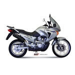 Mivv Slip-On Suono black con tapa carbono Honda XLV 650 Transalp  2005-07