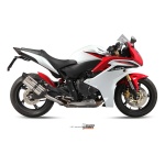 Mivv Slip-On Suono St. Steel con tapa carbono Honda CBR 600 F 2011-13 / Hornet 600 2007-13