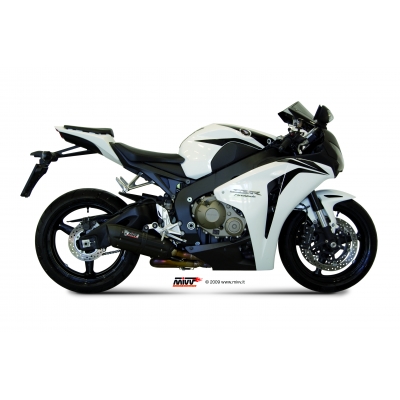Mivv Slip-On Suono black con tapa carbono Honda CBR 1000 RR 2008-13