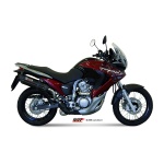 Mivv Slip-On Suono black con tapa carbono Honda XLV Transalp  700 2008-13