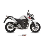 Mivv Slip-On Suono St. Steel con tapa carbono Honda CB 500 F / X / CBR 500 R 2013-15