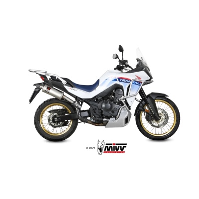 Mivv Slip-On Dakar St. Steel Honda XL750 Transalp  2023-24