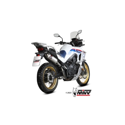 Mivv Slip-On Dakar St. Steel Honda XL750 Transalp  2023-24