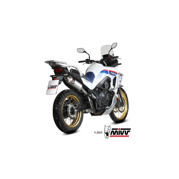 Mivv Slip-On Dakar St. Steel Honda XL750 Transalp  2023-24