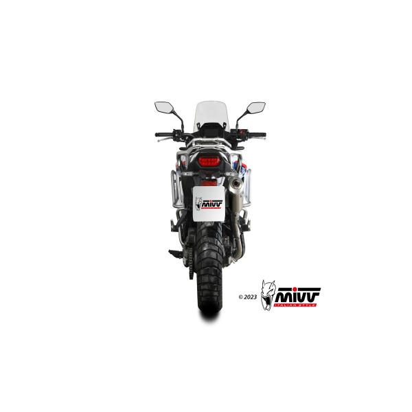 Mivv Slip-On Dakar St. Steel Honda XL750 Transalp  2023-24