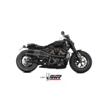 Mivv 2 Slip-On HR-1 Black Harley Davidson Sportster S 2021-24