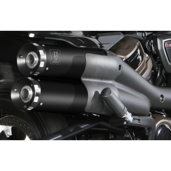 Mivv 2 Slip-On HR-1 Black Harley Davidson Sportster S 2021-24