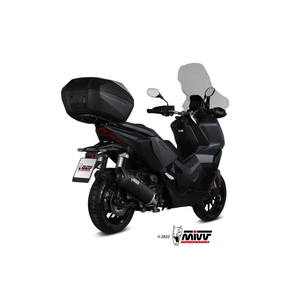 Mivv Slip-On Mover black Honda ADV 350 2022-24