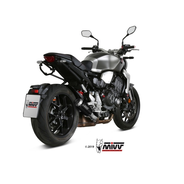 Mivv Slip-On Mk3 black Honda CB 1000 R 2018-24