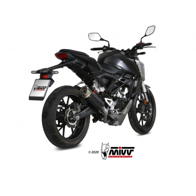 Mivv Full system 1x1 GP Pro black Honda CB 125 R 2018-20
