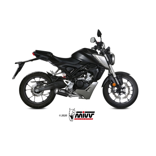 Mivv Full system 1x1 MK3 carbono Honda CB 125 R 2018-20